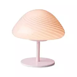 Halo Design 747047 - Stona lampa CANDY MINI MUSH 1xG9/25W/230V prečnik 17 cm roze
