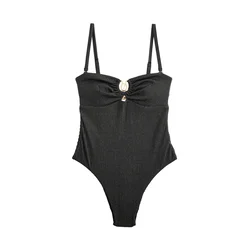 B by Ted Baker Enodelne kopalke črna/bela