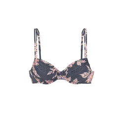 SUNSEEKER Bikini rjava/oliva/svetlo oranžna/roza/črna