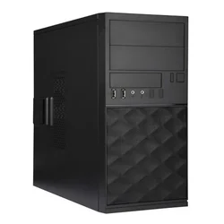 IN WIN ohišje EFS052, 2x USB 3.0 2x USB 2.0, Mini Tower, brez napajalnika, črno