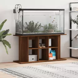 Stalak za akvarij boja hrasta 120x40x60 cm konstruirano drvo