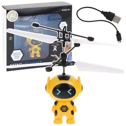 Nobo Kids LETEČI ROBOT ROČNO UPRAVLJAN DRON NLP SVETLEČA IGRAČA MINI DRON