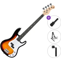 PSD Guitars PCB-100 Basic SET Sunburst Električna bas kitara