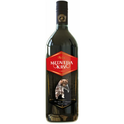 VINO CRVENO MEDVEDJA KRV RUBIN 1L