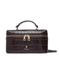 Ročna torba Furla Camelia Micro WE00625 BX4255 2460S Temno rjava