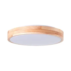 Brilliant - LED plafonsko svetlo SLIMLINE LED/24W/230V prečnik 34,5 cm kaučukovo drvo