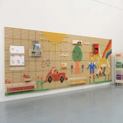 Masterkidz STEM kreativna znanstvena tabla stenska + montažna plošča 120x80 cm