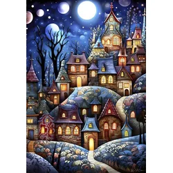 Alipson Puzzle - Puzzle Vas pod luno - 1 000 kosov