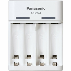 Panasonic Punjač za okrugle baterije NiMH Panasonic BQ-CC61 micro (AAA), mignon (AA)