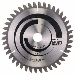 BOSCH List kružne testere Multi Material 160x2.4x20mm