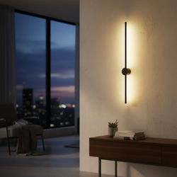 SOLEA 54 ZIDNA LAMPA 12W 3000K CRNA