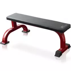 FIKSNA HORIZONTALNA klop – FLAT RED LINE BENCH