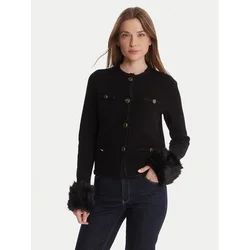 TWINSET Suknjič 252TT3040 Črna Regular Fit