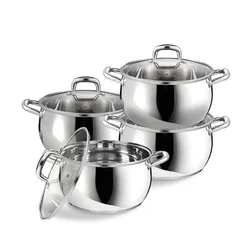 shumee MR-3515-8 Komplet posode, 8 kosov (2,0 l, 2,8 l, 3,8 l, 6,4 l)