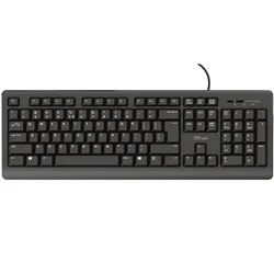 TRUST Tastatura Primo SRB crna