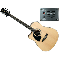 IBANEZ elektro akustična kitara PF15LECE-NT