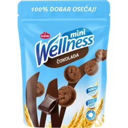 Bambi Wellness integralni keks mini čokolada 70g