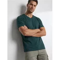 Sinsay - Pamučna basic majica - ostalo