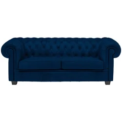 Landscape CHESTERFIELD ZOFA, modra tekstil