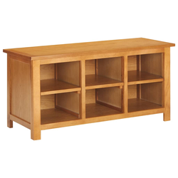 Stalak za cipele 90 x 37 x 45 cm od masivne hrastovine