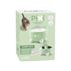 Catit Fontana za mačke Pixi combo, Svetlozelena