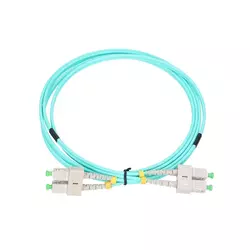 Extralink SC/APC-SC/APC | Patchcord | Multi-mode, OM3, Duplex, 3mm, 5m