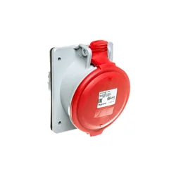 LEGRAND Vtičnica 5P 32A 400V rdeča IP44 P17 TEMPRA PRO 555289