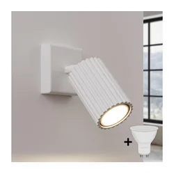 Brilagi - LED zidna reflektorska svetiljka CRESTO 1xGU10/10W/230V bela