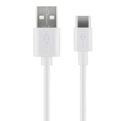 Goobay USB-A 2.0 na USB-C 3m bel polnilni in sync kabel