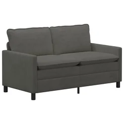Vidaxl Kavč Temno siva 156 x 81 x 87,5 cm Blago