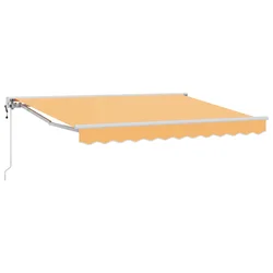 Povlačivi tende Pijesak 2,5 x 2 m Poliester i aluminij