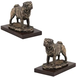 shumee Mops, mops, carlin - pasja figurica, pisarniška figurica, pokal za pasjo razstavo Art-Dog