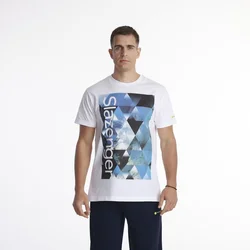 Slazenger Muška majica Graphic t shirt, Bela