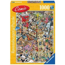 Ravensburger puzzle (slagalice) - 1000 pcs Comics Hollywood RA14985