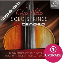 Best Service Chris Hein Solo Strings Complete Violin Upgrade (Digitalni izdelek)