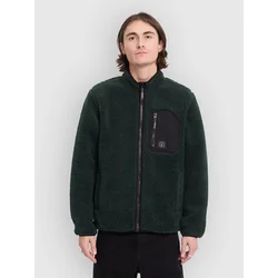 Volcom Muzzer Fuzzar Fleece Jacket scarab