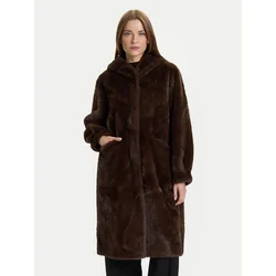 Rinascimento Krzno CFC0122225003 Rjava Regular Fit