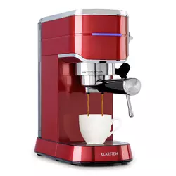 Klarstein Futura, espresso aparat za kavo, 20 barov, 1450 W, 1,25 l, nerjaveče jeklo (TK3G-Espresso20-2)