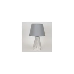 Stona lampa 1xE14/40W/230V patina/siva