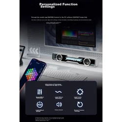 Edifier Bluetooth soundbar, RGB, Beli