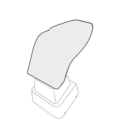 Armrest Citroen C4 2021- (adapter only)