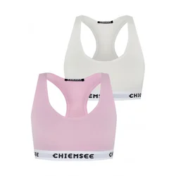 Top Chiemsee BRA 2 Pcs - 2810 L Pink - White