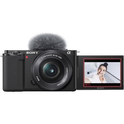 SONY brezzrcalni fotoaparat ZV-E10 + AF E 16-50mm 35mm
