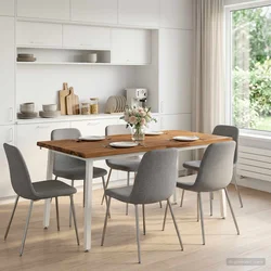 vidaXL Jedilna miza z naravno robom 160 x 70 x 75 cm Naravna