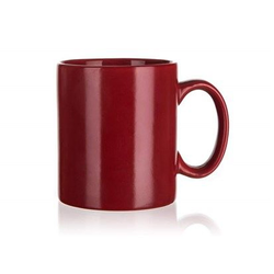 Banquet Keramični vrč MAT 350ml, Bordeaux, komplet 10 kosov