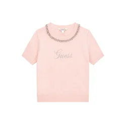 Guess Pulover J6RR14 Z2NQ2 Roza Regular Fit