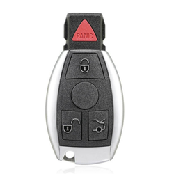 CAR 888 ACCESSORIES Kućište oklop ključa 3+1 dugmeta za Mercedes Cl,Clk,Cls antracit
