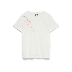 VERO MODA Majica siva/roza/bela