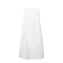 Pull&Bear Poletna obleka bela