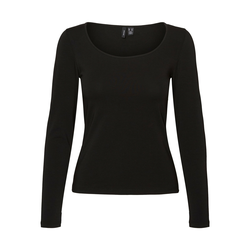 VERO MODA Majica Maxi, črna